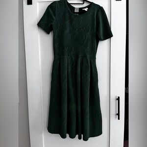 LuLaRoe Amelia Dress in Green